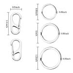 JOVITEC 3 Set Pet ID Tags with Clips