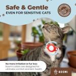 Hypoallergenic Cat Collar with Breakaway Clasp & Airtag