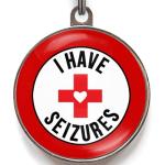 Custom Seizure Alert Dog Tag - Waterproof & Durable
