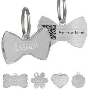 Personalized QR Code Dog Tags for Pets