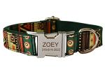 Personalized Engraved Dog Collar with Name & Number