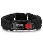 MAXZOOL Paracord Medical ID Bracelets for Pets