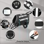 Service Dog Vest Harness with ID Tag and Patches