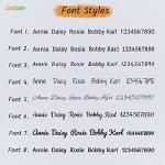 Personalized Pink Paw Print Dog ID Tags