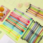 16 Reflective Adjustable Puppy Collars for Litters