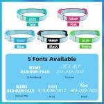 Glow in The Dark Custom Dog Collars