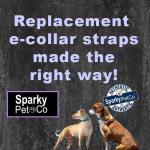 Sparky Pet Co E-Collar Replacement Strap - Red