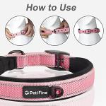 Adjustable Reflective Dog Collar for Large Breeds