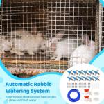Automatic Rabbit Watering System with 16 Drinkers