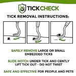 TickCheck Tick Remover 3 Pack for Pets