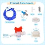 Automatic Rabbit Watering System with 16 Drinkers