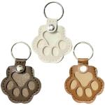 Cute Cat Paw Keychain for Pet Hair Storage