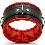 Big Thick Leather Collar and Leash Set