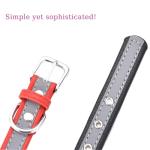 Personalized Reflective Pet Collar with ID Tag