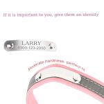 Personalized Reflective Pet Collar with ID Tag