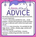 Manruta Microchip Kit for Dogs and Cats 20 Pack