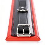 Big Thick Leather Collar and Leash Set