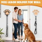 Paw-Shaped Dog Leash Holder - 2 Pack