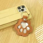 Cute Cat Paw Keychain for Pet Hair Storage