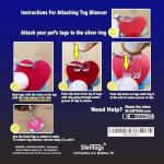 SilenTags Tag Silencer with Kwik Clip