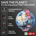 Reflective Eco-Friendly Dog Collar with QR ID Tag