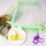 30-Pack Colorful Acrylic Star Keychain Set