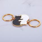 Matching Cat Keychains for Couples - Cute Gift