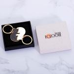 Matching Cat Keychains for Couples - Cute Gift