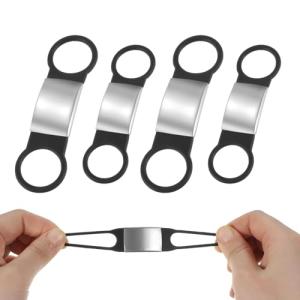 Personalized Rubber Band Holders for Dog Tags