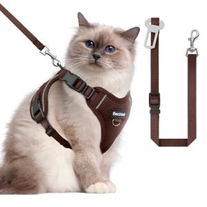 Escape Proof Cat Harness and Leash Set