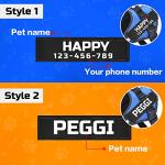 Custom Reflective No Pull Dog Harness with Name