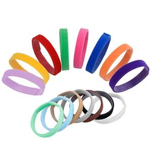 15 Color Puppy ID Collars - Adjustable Soft Fabric