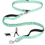 Adjustable Hands-Free Dog Leash with Reflective Stitches