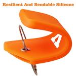 Silicone Luggage Tags - 2 Pack with Initials