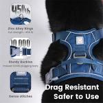 No Pull Dog Harness with ID Tag and Reflective Strips