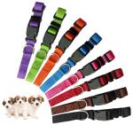 Soft Adjustable Puppy ID Collars with Record Charts