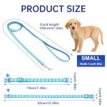 Adjustable Puppy and Kitten Collar and Leash Set