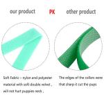 15 Color Puppy ID Collars - Adjustable Soft Fabric