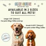 Custom Puerto Rican Dog Tag - Double-Sided Pet ID