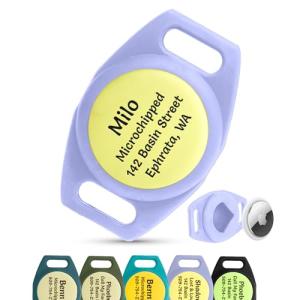 Personalized Airtag Dog Collar Holder Tag
