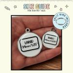 Custom Puerto Rican Dog Tag - Double-Sided Pet ID