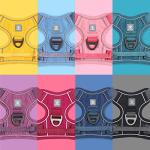 No Pull Dog Harness with ID Tag and Reflective Strips