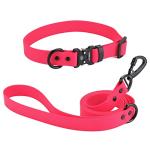 JIPIMON Waterproof Dog Collar and Leash Set