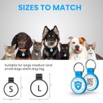 Personalized Silicone Dog Tags with QR Code