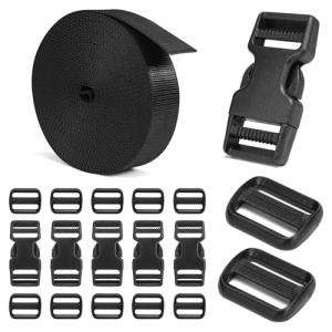 Heavy Duty Nylon Buckles and Straps Set