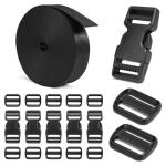 Heavy Duty Nylon Buckles and Straps Set