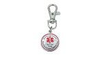 Double-Sided Service Dog Tag with Medical Alert Symbol