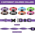 Soft Adjustable Puppy ID Collars with Record Charts