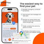 Personalized Silicone Dog Tags with QR Code