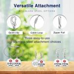 Divoti Emergency Medical ID Tag with Clip